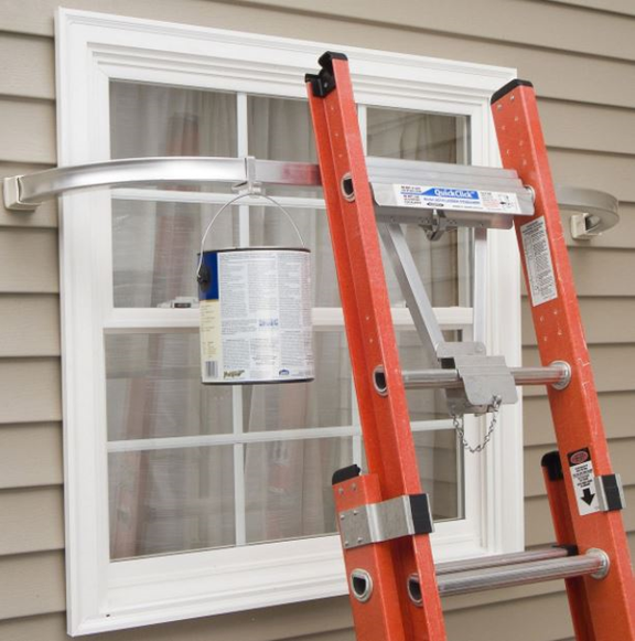 How to Use Extension Ladder Stabilizer for extending ladder?