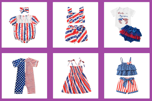 Independence Day Clothes for Kids