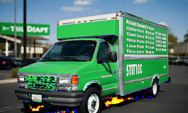 home depot truck rental cost