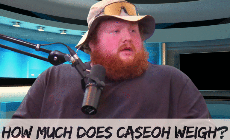 how much does caseoh weigh